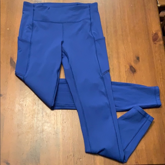 lululemon athletica Pants - Blue Lululemon speed up tights